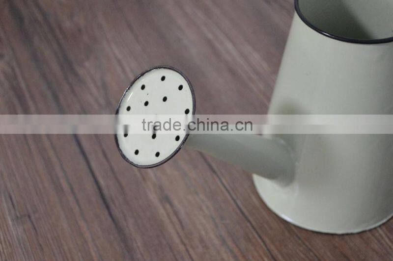 Enamel watering can with customized logo and color