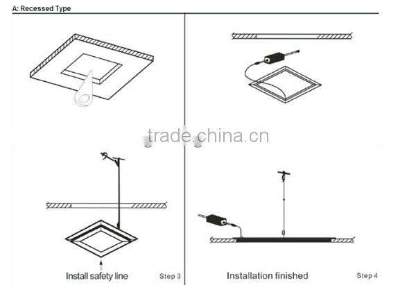 2014 professional manufacture led ceiling lamp modern 6W with CE ROHS SAA approved