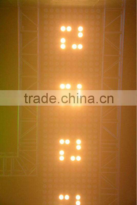 LED stage effect light DMX512 control 25x3w Cree panel light