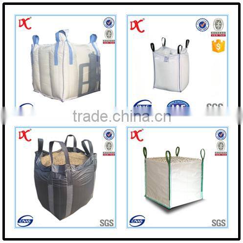 China pp woven 1000kg bulk big bag firewood air bag sack