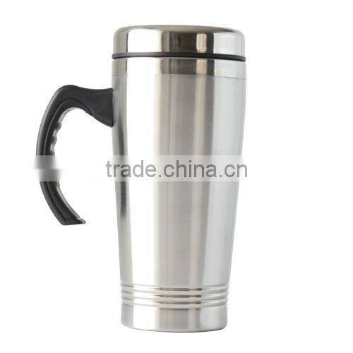 hot sale stainless steel vacuum travel mugs/auto thermos mug/stainless steel auto mug 400ML 450ML 500ML