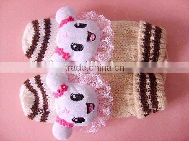 NEWEST!Knitted gloves