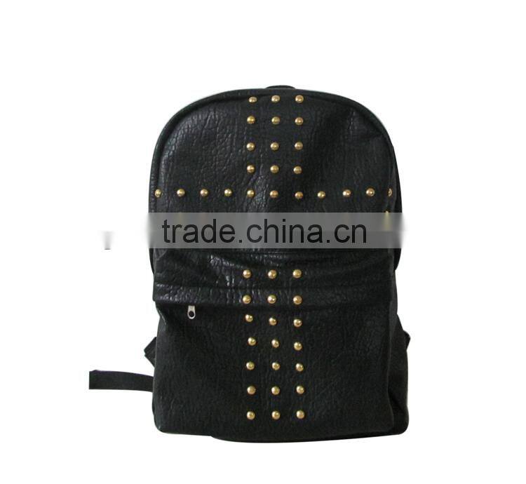 2016 new design heat transfer printing school backpack bag