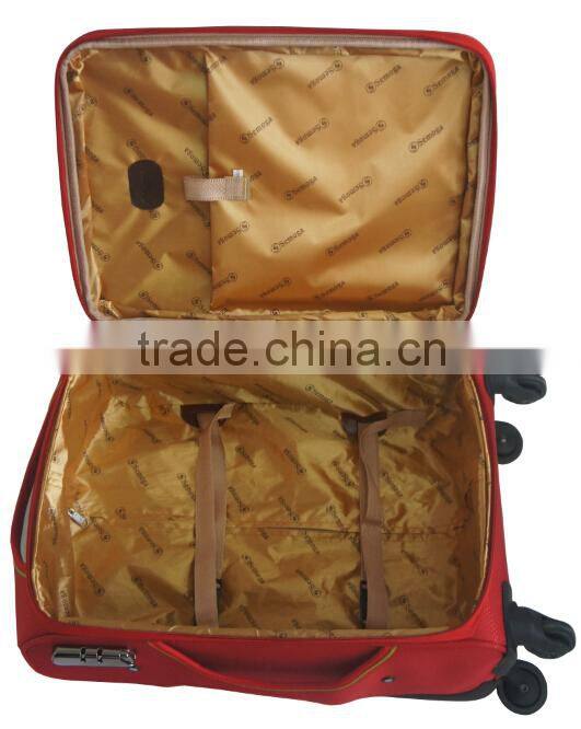 Best Selling Cheap EVA Red Fashionable Spinner Wheels Baigou Trolley Case