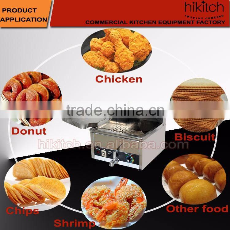 China products electric equipment churos fryer with timer and oil valve