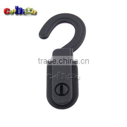 89*38mm Black Plastic Foldable Snap Hook Backpack Strap Buckle #FLC252-B