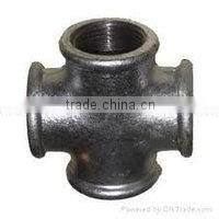 welded carbon steel pipe fitting cross conector sch20 2"