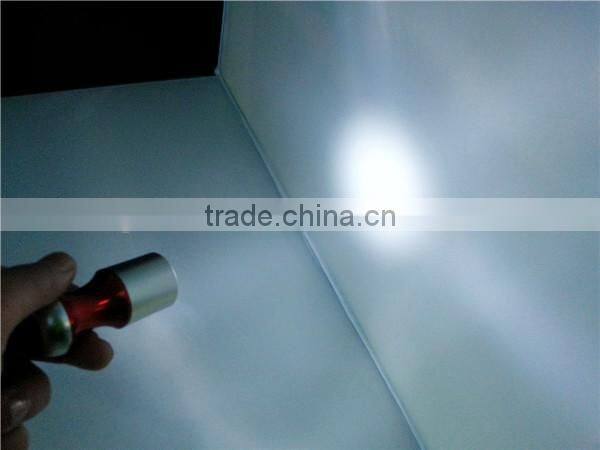 GS-8016S Aluminum stamp shaped 6 led pocket torches pass CE and ROHS
