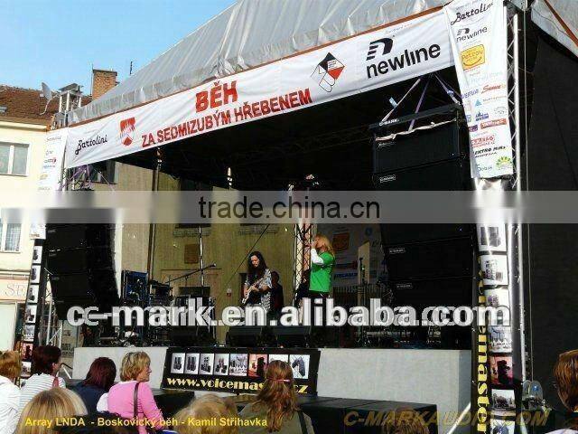 Professional audio line array speaker LND32A with 1300W