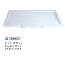 shower tray size in 1500*750*100mm for bathing