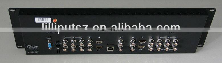Lilliput 7" IPS Rack Mount Audio Monitor With HD-SDI Input
