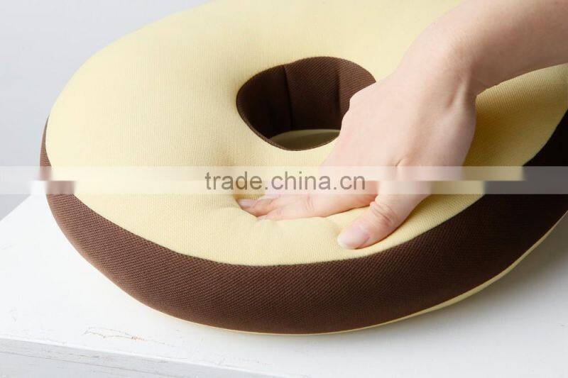 Colorful springy memory foam support cushion for desk work