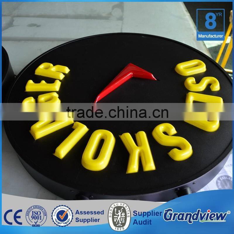 acrylic 3D light box lighted letter sign