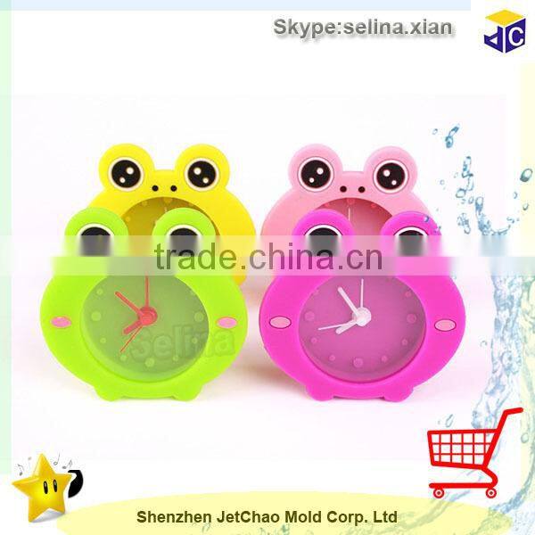 silicone pig shaped desktop clock