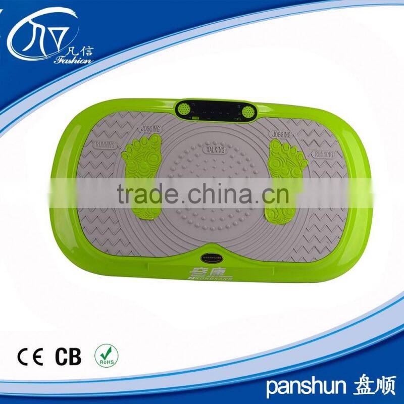 ultrathin vibration machine crazy fit massager with MP3, bluetooth, remote control