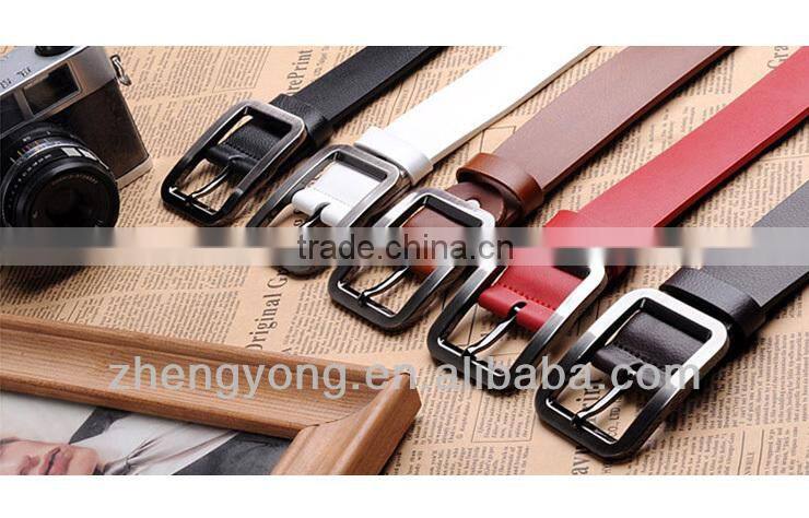 Fashion casual jeans unisex leather belt