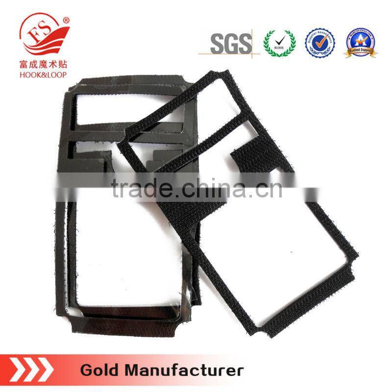 Adhesive sticky back magic tape for fasteners for scrapbook cover