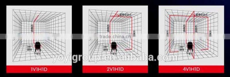 High accuracy 2 lines red beam Laser Level YDRL2