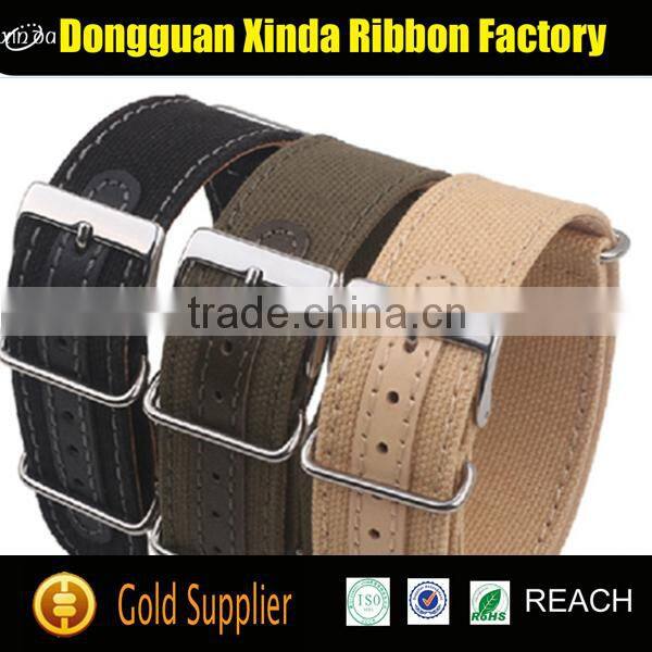 18/20/22/24mm Military Army Nylon Wrist Watch Band Straps