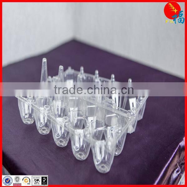 clear egg packing tray