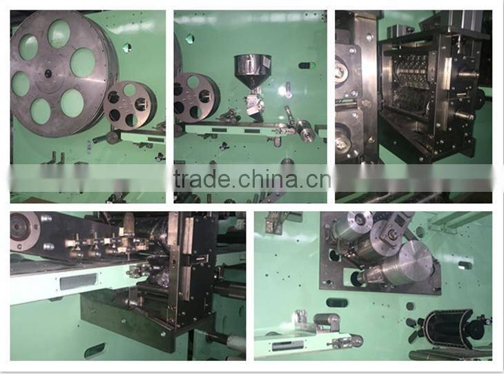 Frequency woman ultra thin horizontal sanitary napkin disposable machine