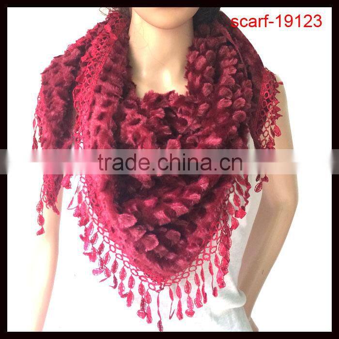 fashion fur pashmina scarves 2014