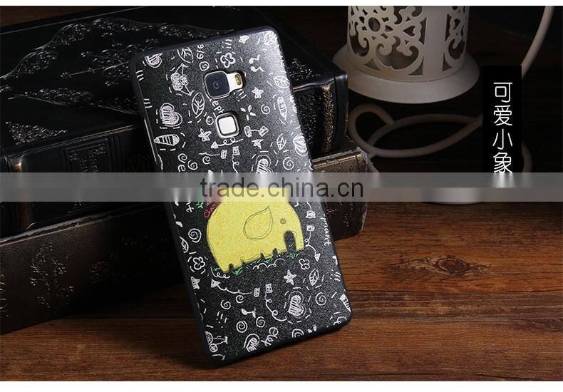 Colored drawing Flower Flag Catoon Soft TPU Silk Skin case for Huawei Mate S/Mate 8/Mate 7/Honor 7