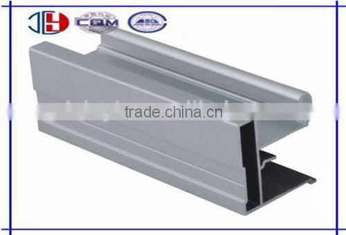 H shape aluminium joint profile for wardrobe sliding door