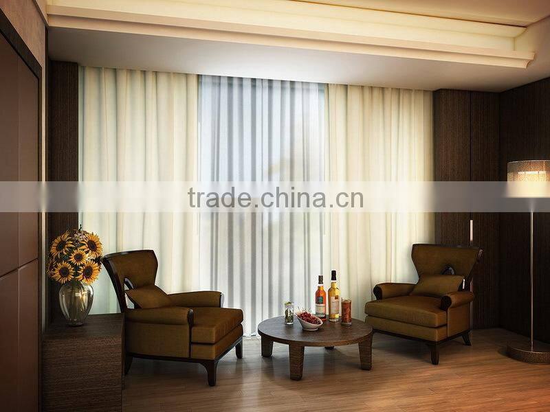 Bintronic Taiwan LED Decorative Room Divider String Curtain Track Motorized Curtain Track