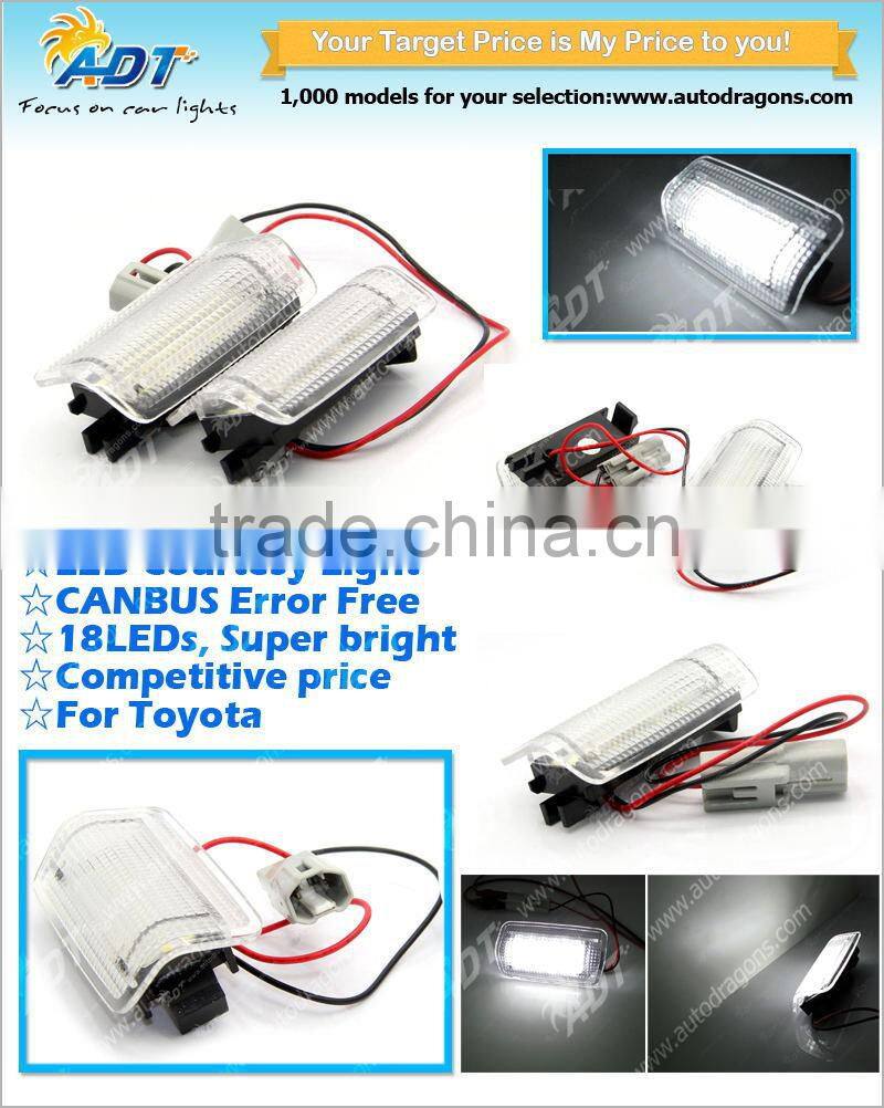 For Toyota IS250 LED Door Lamp courtesy light fit for Prius for Camry for Vellfire