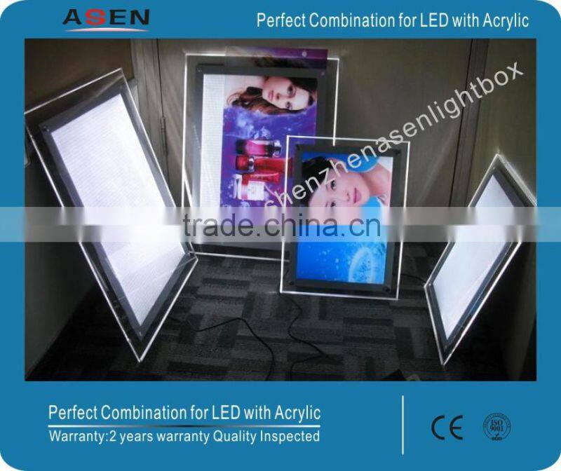 Super Thin LED Acrylic Advertising Light Frame