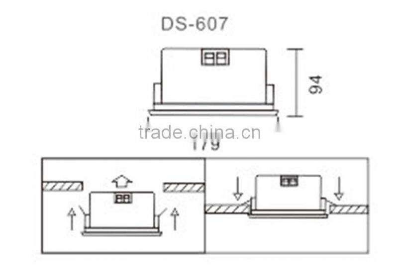 PA System commercial ceiling speaker surround system