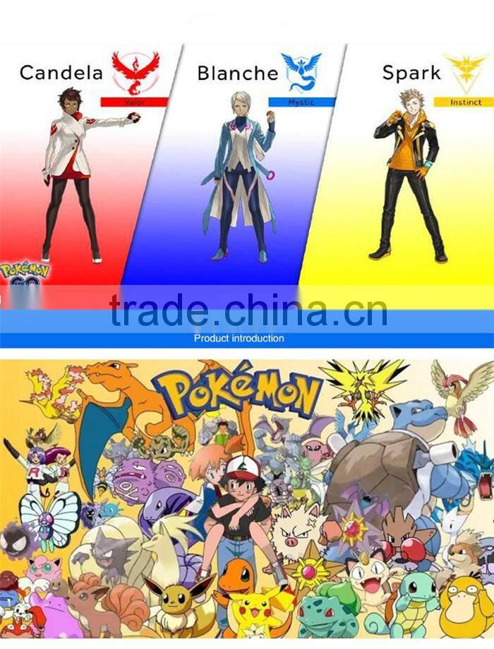 Pikachu Pokemon go Wristband Silicone Promotion Gift Filled Color Bracelet silicone rubber wristband