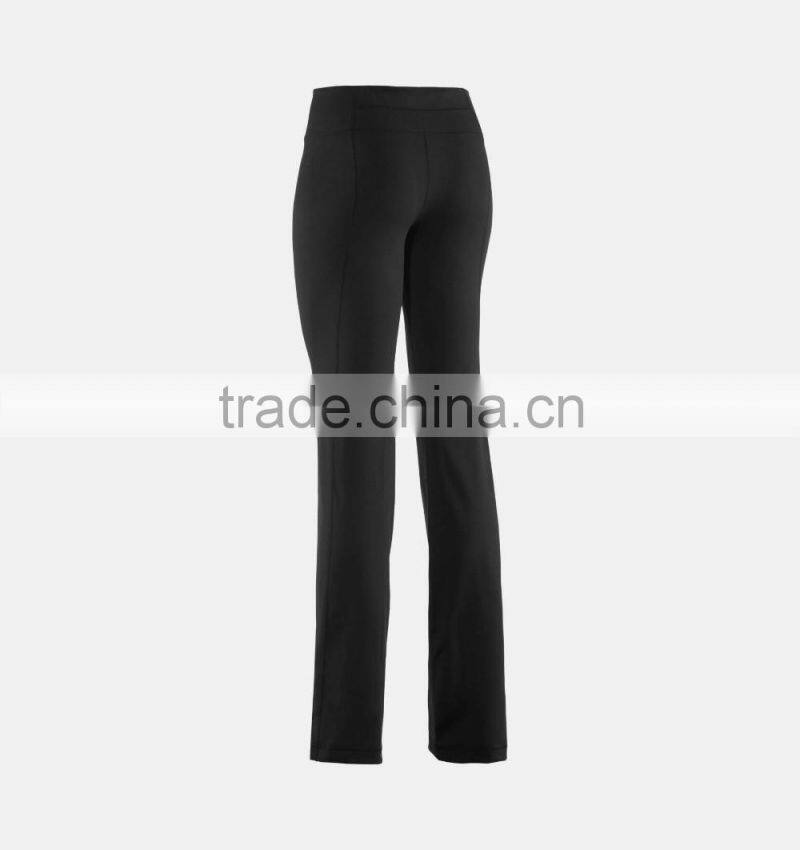 High Quality Women's Studio Long Pants Custom Ladies Bell Bottoms Trousers Yoga Pants Wholesale