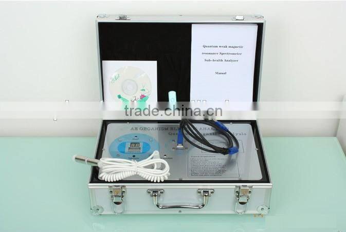 Portable quantum health resonance magnetic analyzer with CE approval