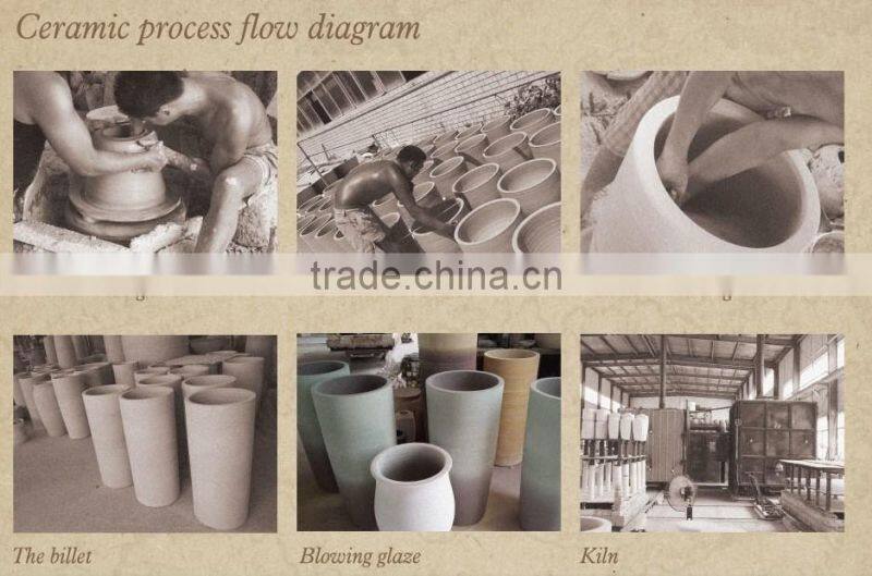 Handpainted ceramic art basin colorful countertop round sink porcelain flower edge bowl vanity top GD-F06