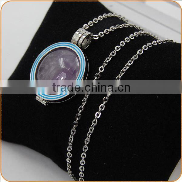 2015 famous jewelry accessory interchangeable Coin pendant, interchangeable coin locket pendant