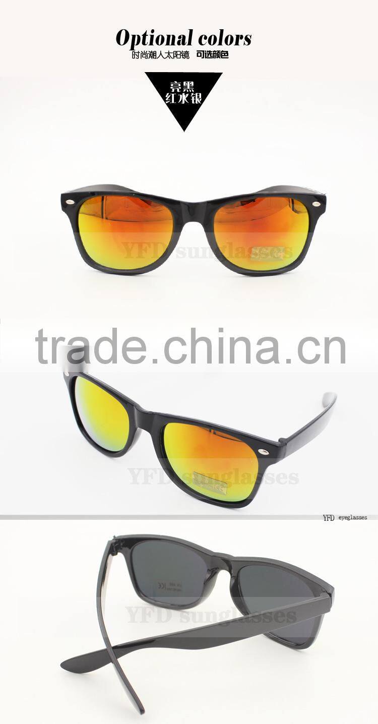 2015 hot sale fashion classic decorated sunglasses for men and women
