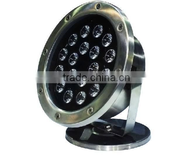 RGB LED inground pool light 18W super-brightness IP67 3 years warranty! inground light