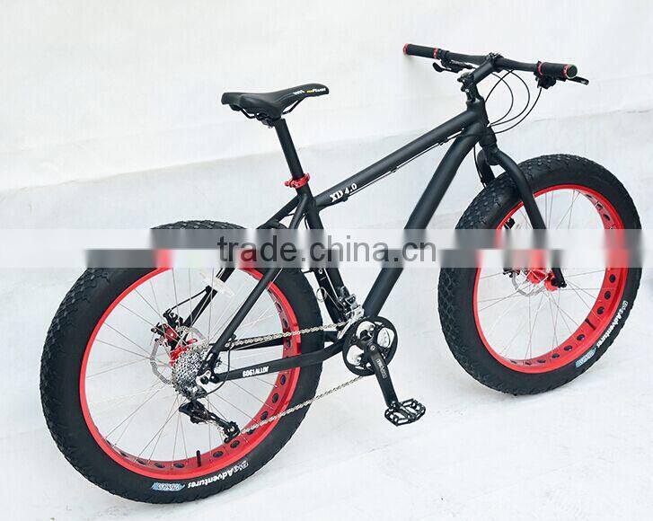 26" inch fat tire bike aluminum fat bike frame fatbike