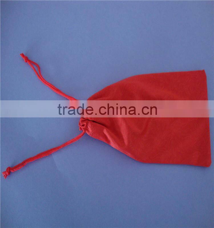 Colorful Drawstring Microfiber Eyeglasses Bag Wholesale