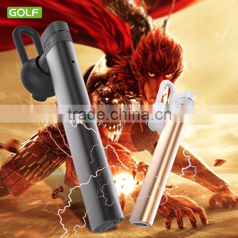 New Metal Rose Gold Mini Wireless Bluetooth Earphone Audio Product Ear hook