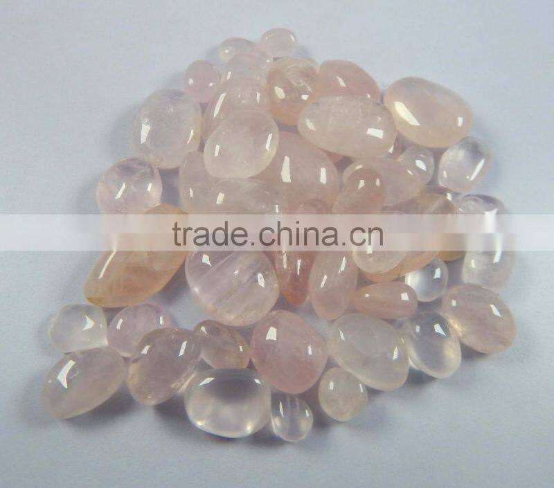 Natural Pink rose Quartz, tumble, Nuggets, rose quartz polished rough