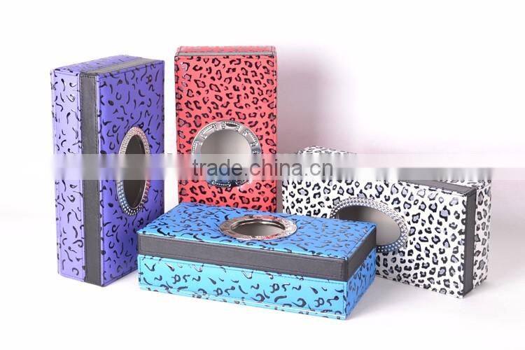 Unique design fashion wholesale car tissue box holders