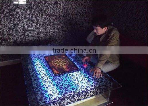 Interactive bar game projection system for entertainment, club, light bar