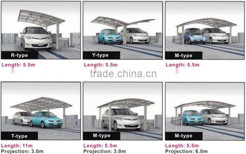 2 Car Aluminum Carport