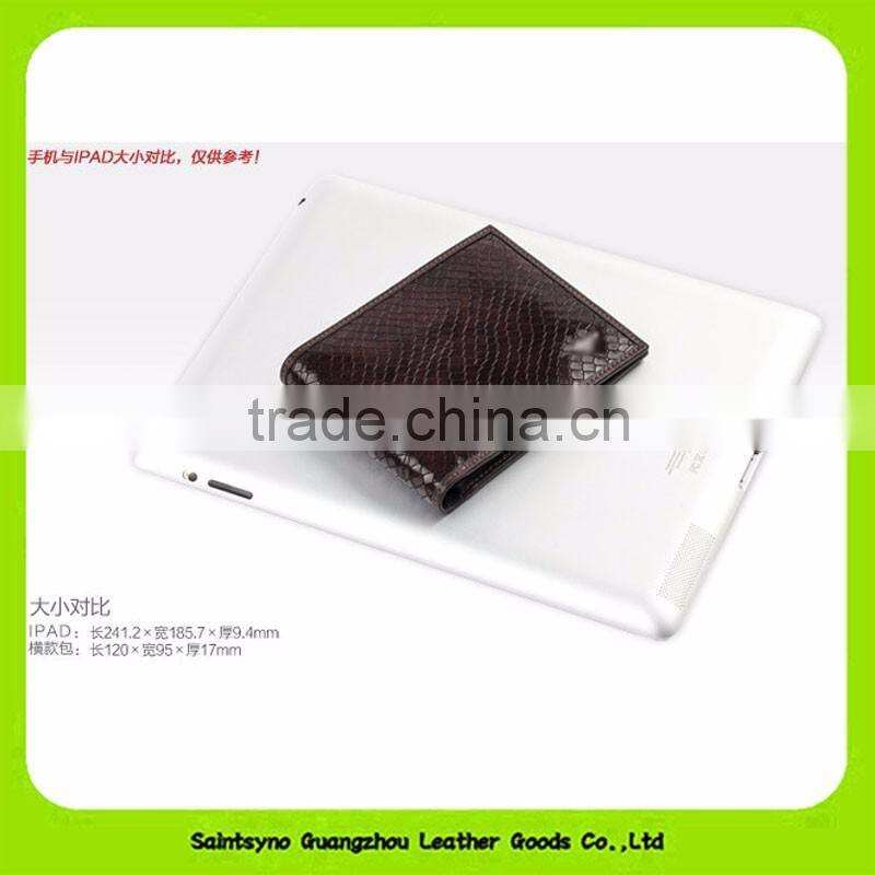 Men's Coffee Vintage Wallet Leather Cowhide Fashion Wallet 16419