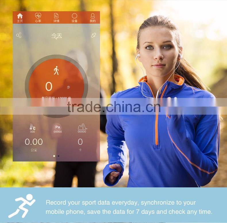 Support iOS Android Heart rate Smart Band X7