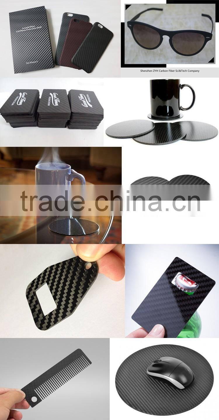 ZYH China professional manufacturer twill gloss/mat custom cnc carbon fiber rc drone frame parts 2mm 3mm 4mm