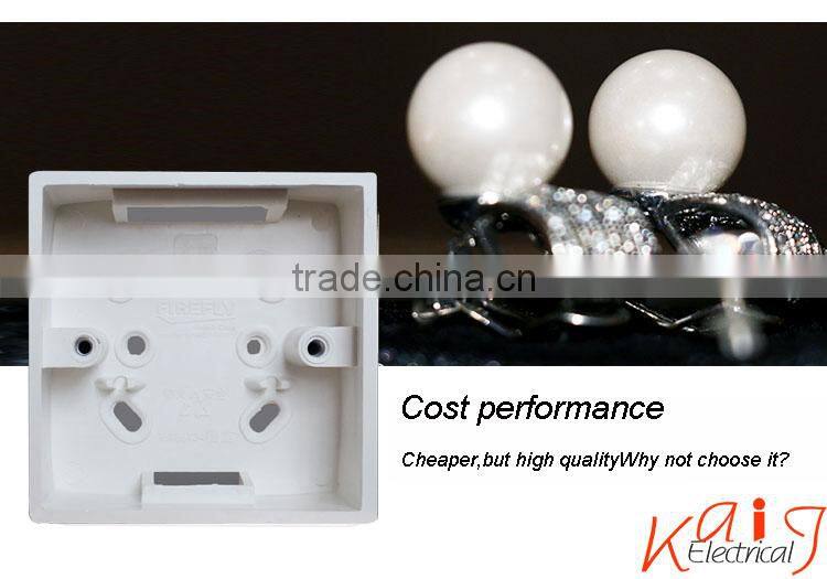 wall mount electrical switch and socket box